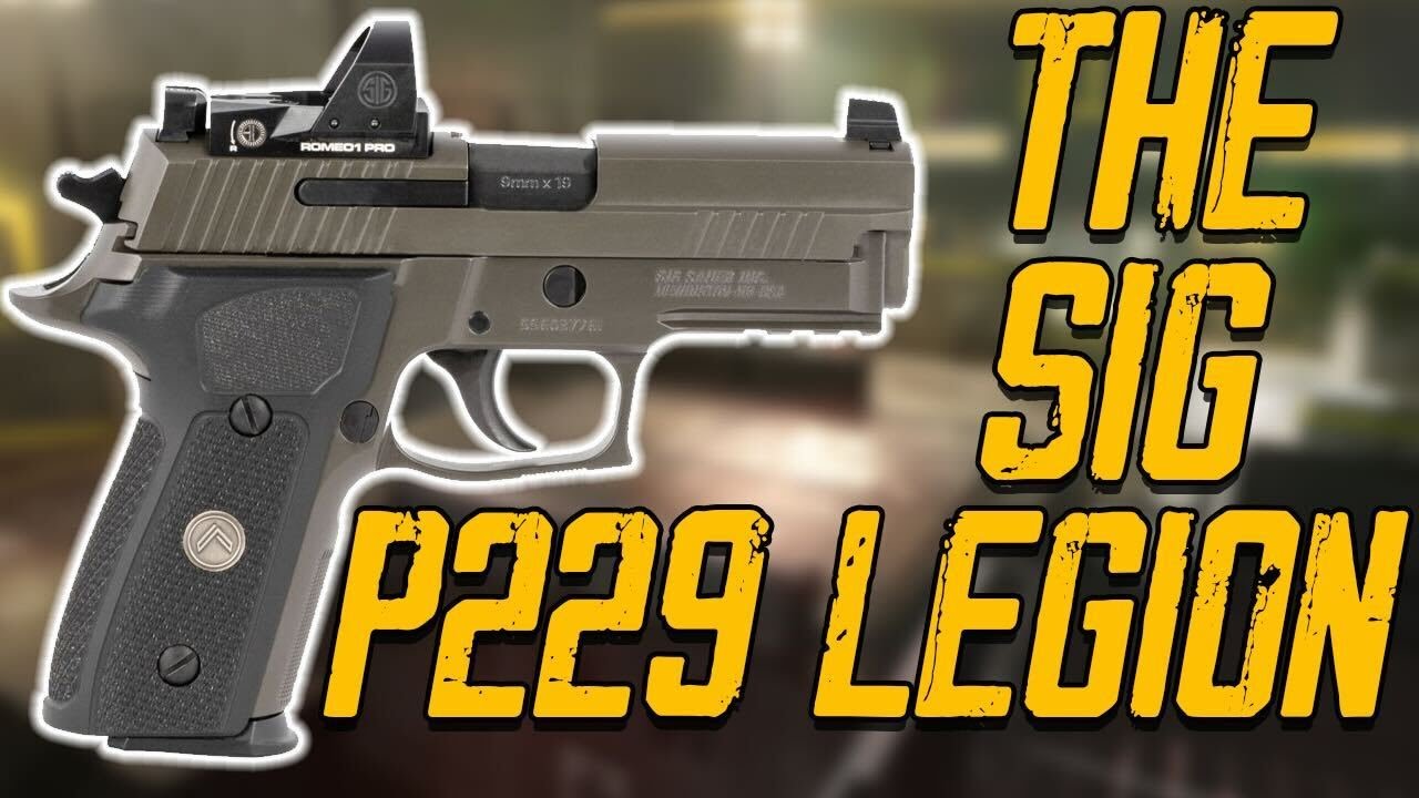 The Sig Sauer P229 Legion Compact