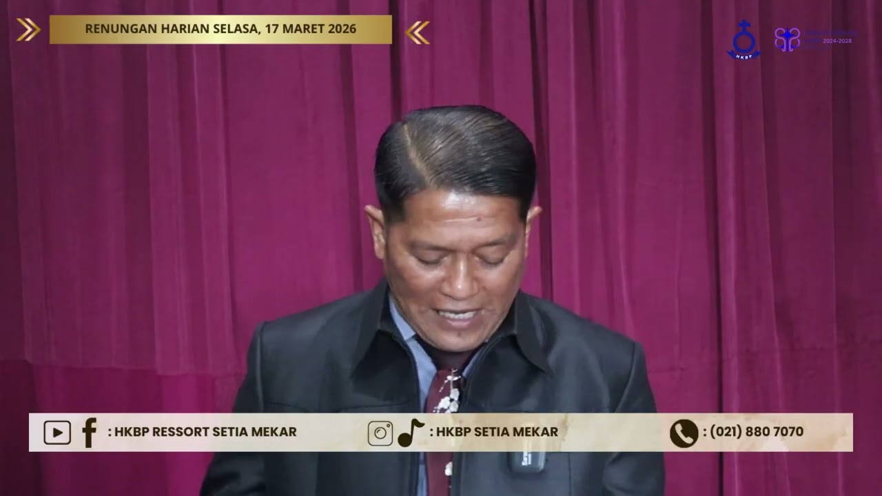 PANGGILAN UNTUK SALING MENGASIHI - PDT RUMANTOH SIBARANI (RENUNGAN HARIAN, 17 MARET 2026)