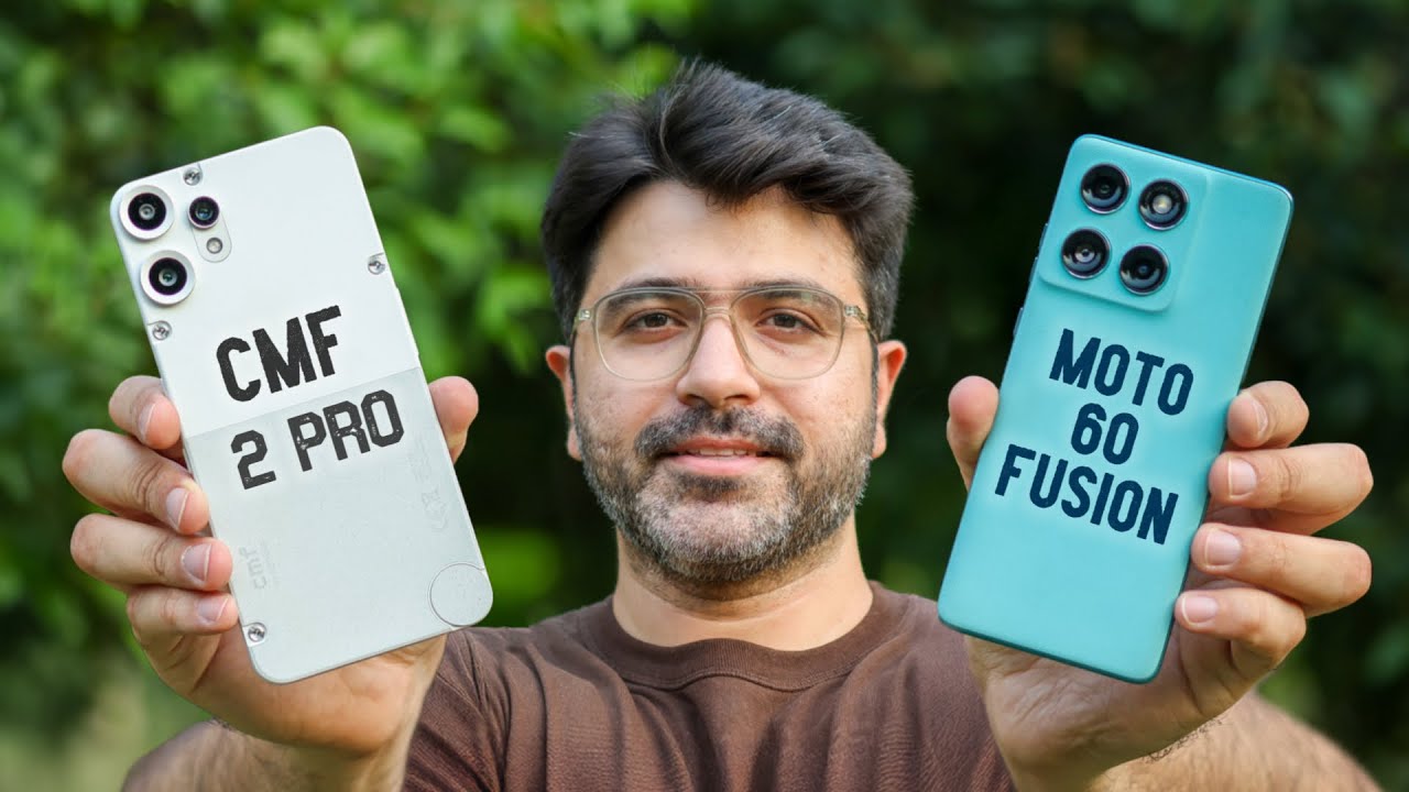 Motorola Edge 60 Fusion vs CMF Phone 2 Pro - BEST CAMERA PHONE under 20,000?
