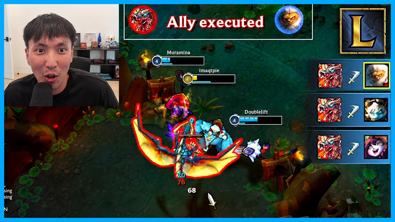 When 2 Rank 1 Challengers die to LoL Classic jungle | Most Watched LoL Classic Clips Today V26