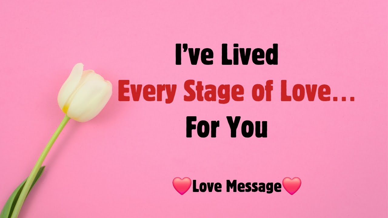 Each Stage of Love I’ve Lived…Was Meant Only for You 💗From Butterflies to Battles,I Still Choose You
