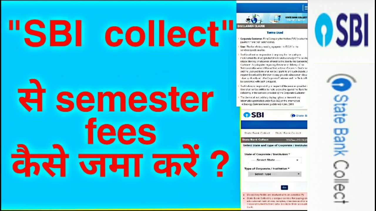 How to pay semester fees using SBI collect,MANIT bhopal, same procedure for other colleges(TekStudy)