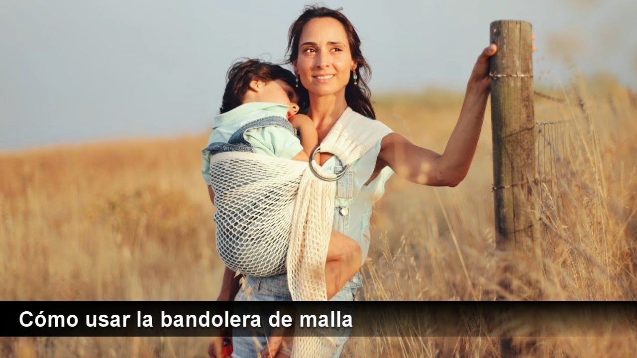 C&oacute;mo utilizar la bandolera de malla FilUp de Crianza Natural