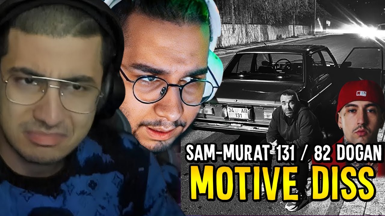 Sercan Zurna ve Eray '' ŞAM'IN MOTİVE'YE DİSS'İNİ '' DİNLİYOR I ŞAM - MURAT 131 / 82 DOĞAN Tepki