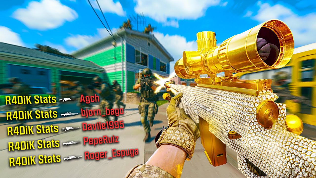 pues 100 Kills a Sniper en Nuketown