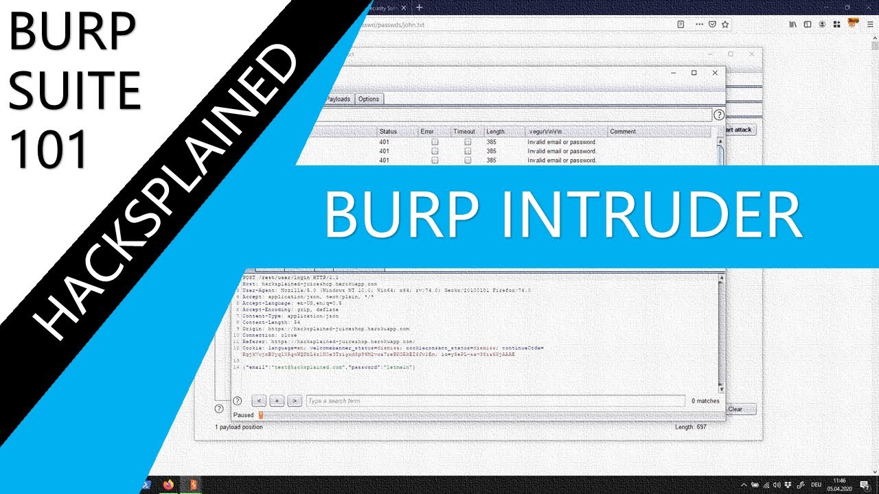 How to use Burp Suite's Intruder