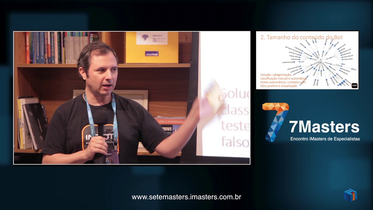 7Masters Chatbots - 7 desafios da linguagem para chatbots com Rodrigo Siqueira