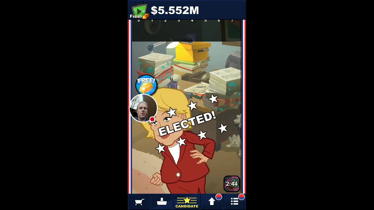 Playing Pocket Politics and learning about American Politics