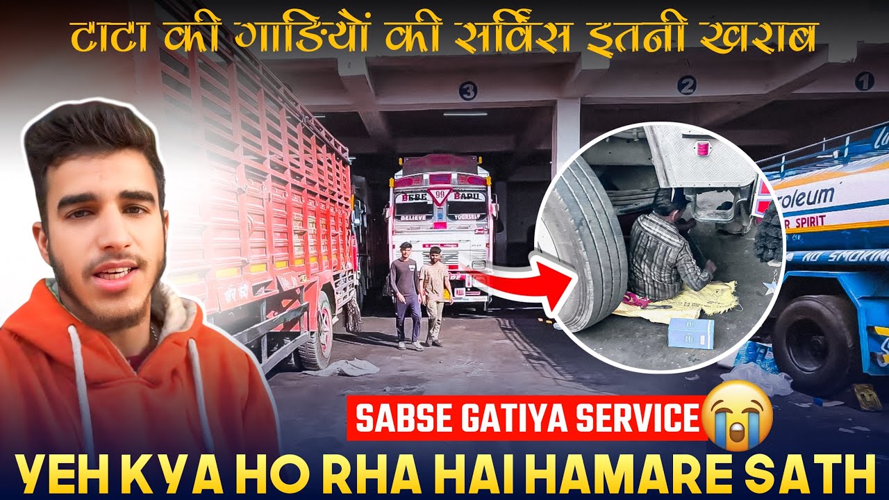Going To Kashmir | Tata Sabsa Gatiya Service | Ya Log Aysa Kyu Karta Ha | Ajj Bouth Gussa Aya #truck
