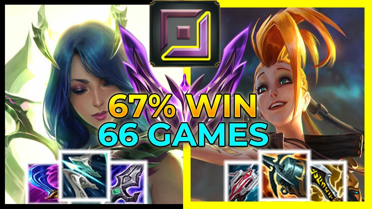 【 67 % Win Jinx 】vs Ashe - BOTTOM - MASTER - League of Legends Elite Gameplay