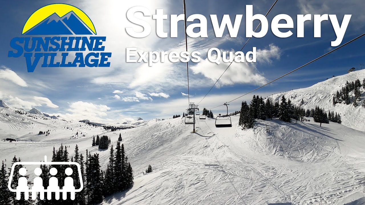 Banff Sunshine - Strawberry Express Quad
