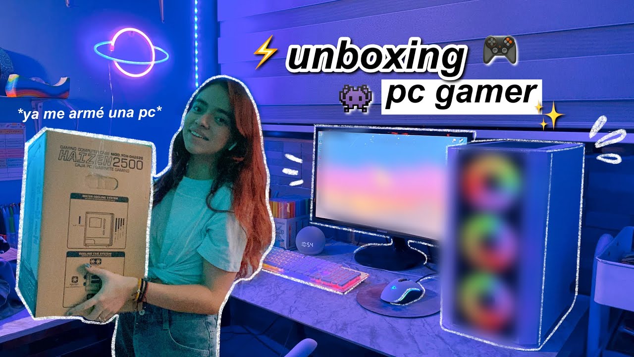 ME ARMÉ UNA PC GAMER 😈 ¿SALE BIEN? UNBOXING COOL ⚡️ Vlog 002 - Daniela Gmr