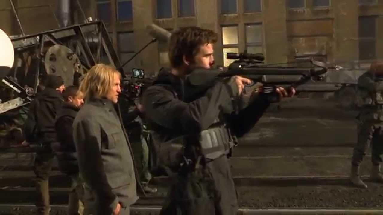 The Hunger Games: Mockingjay Part 2: Behind the Scenes Movie Broll | ScreenSlam
