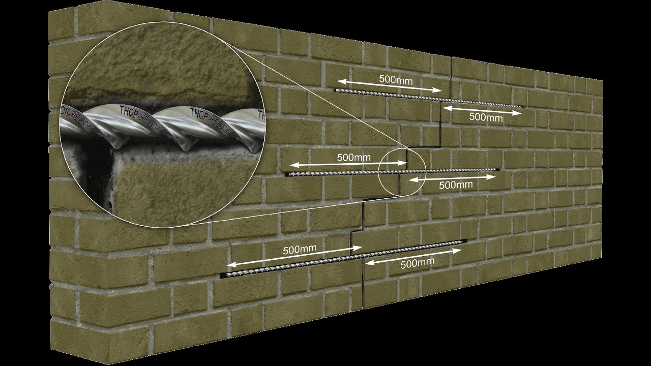 Crack Stitching Masonry Walls