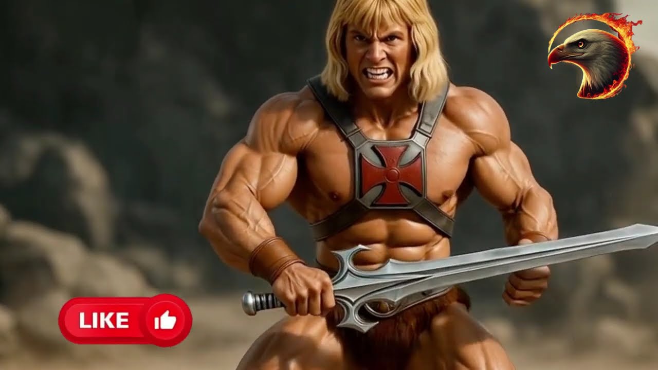 “HE-MAN na Vida Real: A Verdadeira Aparência dos Heróis Revelada!”