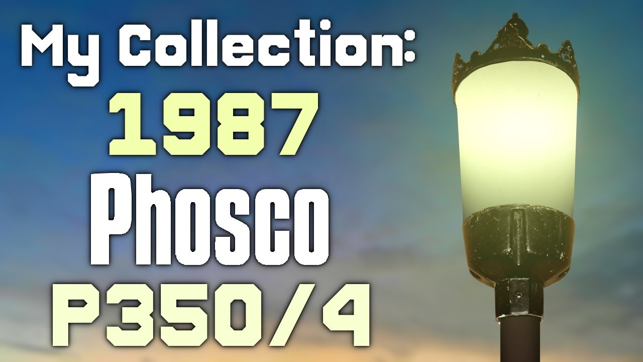 A Street Light from the 1980s | Phosco P350 - Teardown and Warm Up (125W MBF/U)