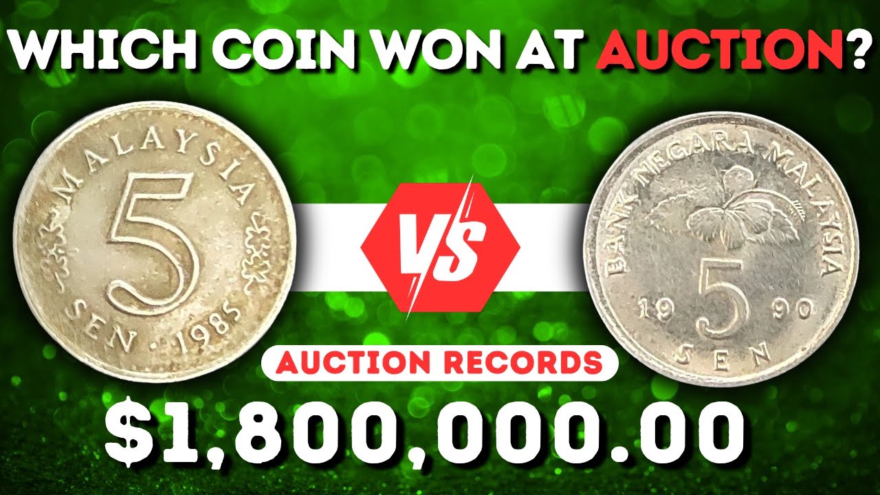 Which 5 Sen Coin is Worth More? 1985 vs 1990 Auction Results