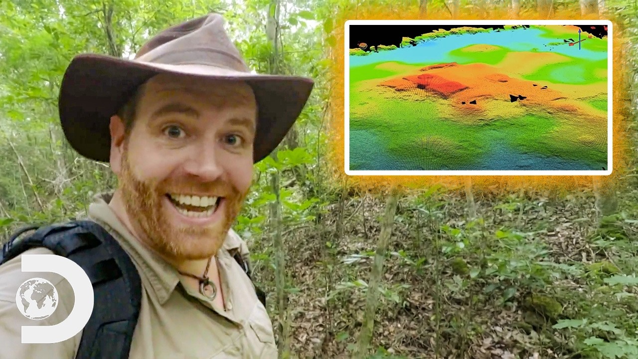 Josh Gates Uses His Most Ambitious LiDAR Scan Yet To Uncover A Lost Maya Tomb | Expedition Unknown