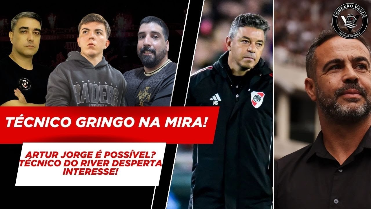 ARTUR JORGE NO VASCO É POSSÍVEL? GALLARDO DESPERTA INTERESSE E RENATO GAÚCHO SEGUE NO RADAR!