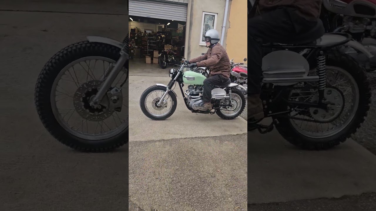 Triumph Bonneville T140 'Dirt Muncher' Custom #011