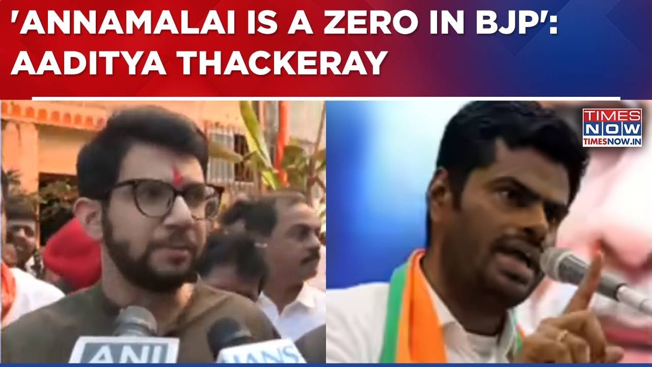 BMC Polls: Aaditya Thackeray Takes On Annamalai, Launches 'He Is A Zero In BJP' Attack | WATCH