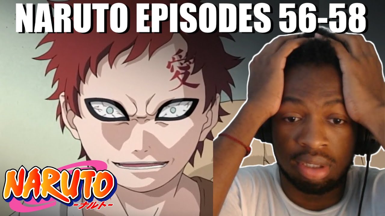 Gaara's Tragic Backstory...  | First Time Watching Naruto - Episodes 56-58