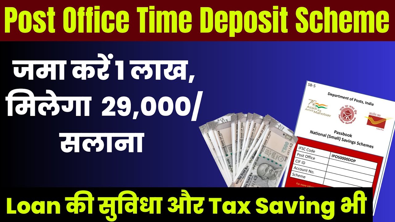 Post Office FD Time Deposit Scheme in Hindi | New Fixed Deposit Scheme 2025