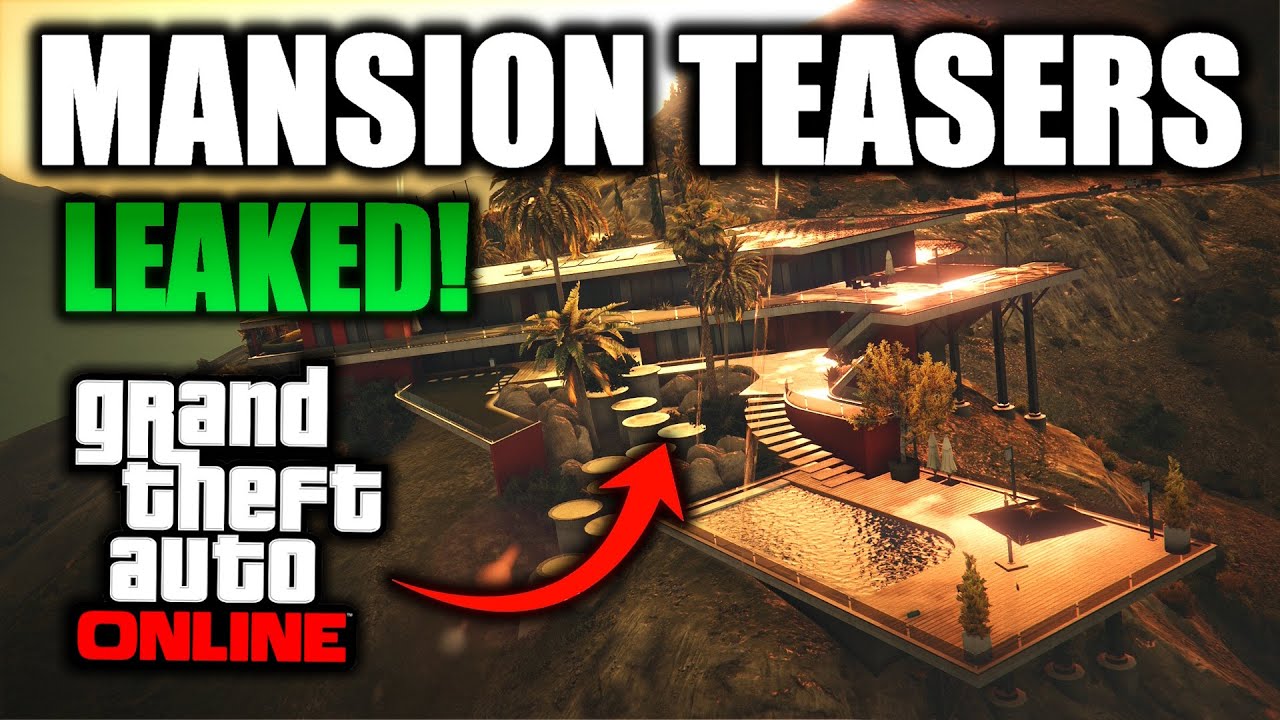 GTA Online LEAKED MANSION DLC TEASERS!