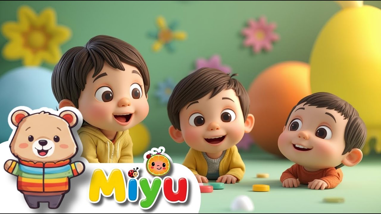 Le Ruote del Bus Girano e Girano! Canzoni per Bambini su Igiene, Colori e Animali 🚌🐵 | Miyu