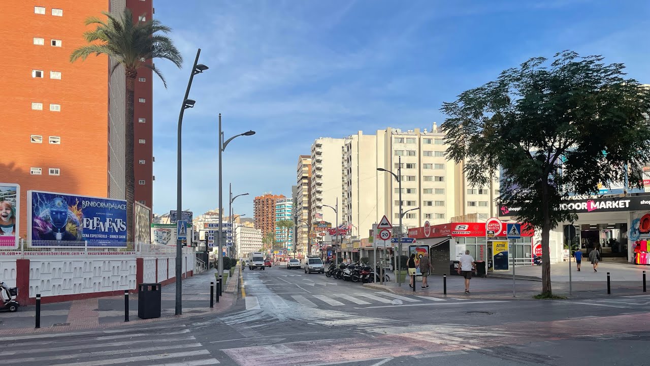 Gerona Street Benidorm 