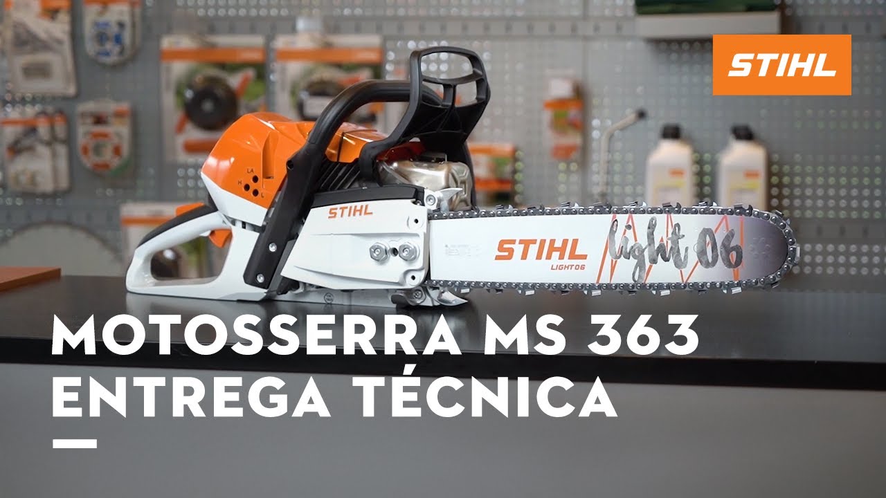 Entrega Técnica | Motosserra STIHL MS 363
