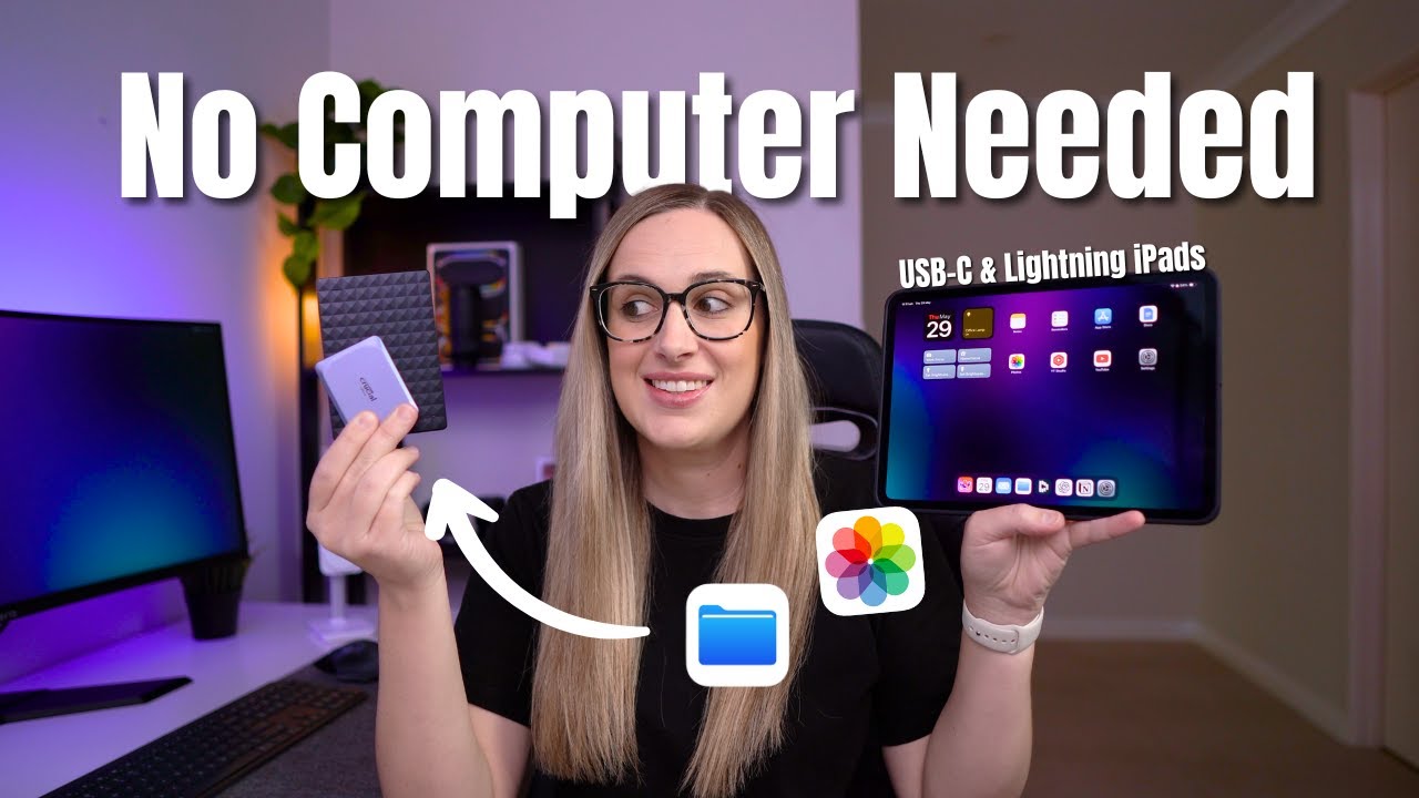 iPad Storage Full? Transfer Files to an External Drive