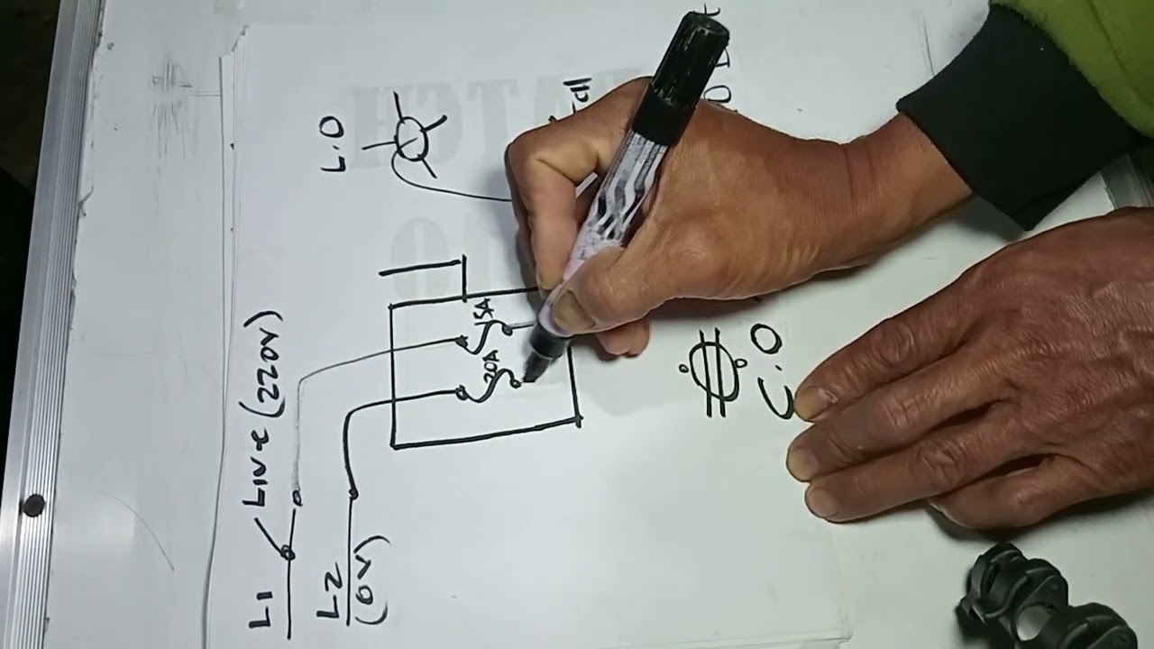 Line to Line and Line to Ground Connection to Safety Switch #electricity #volunteerism #electrical