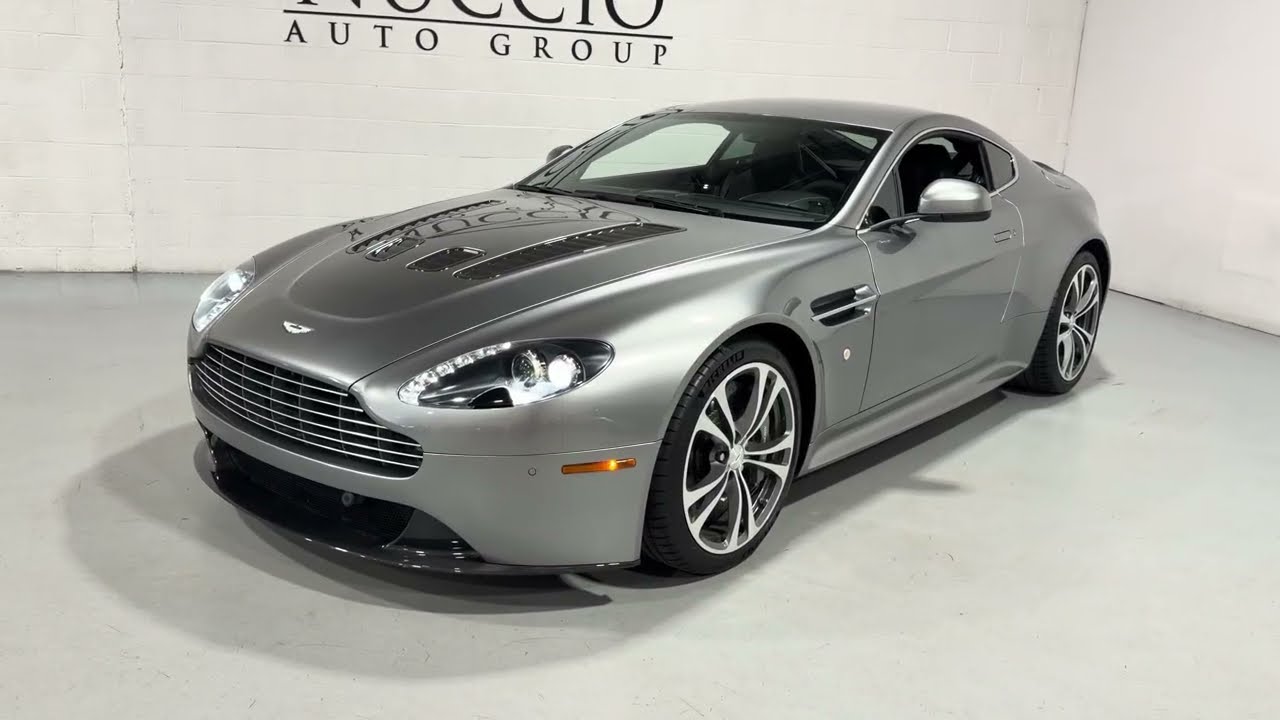 2012 Aston Martin V12 Vantage 6 Speed Manual Walkaround & Startup