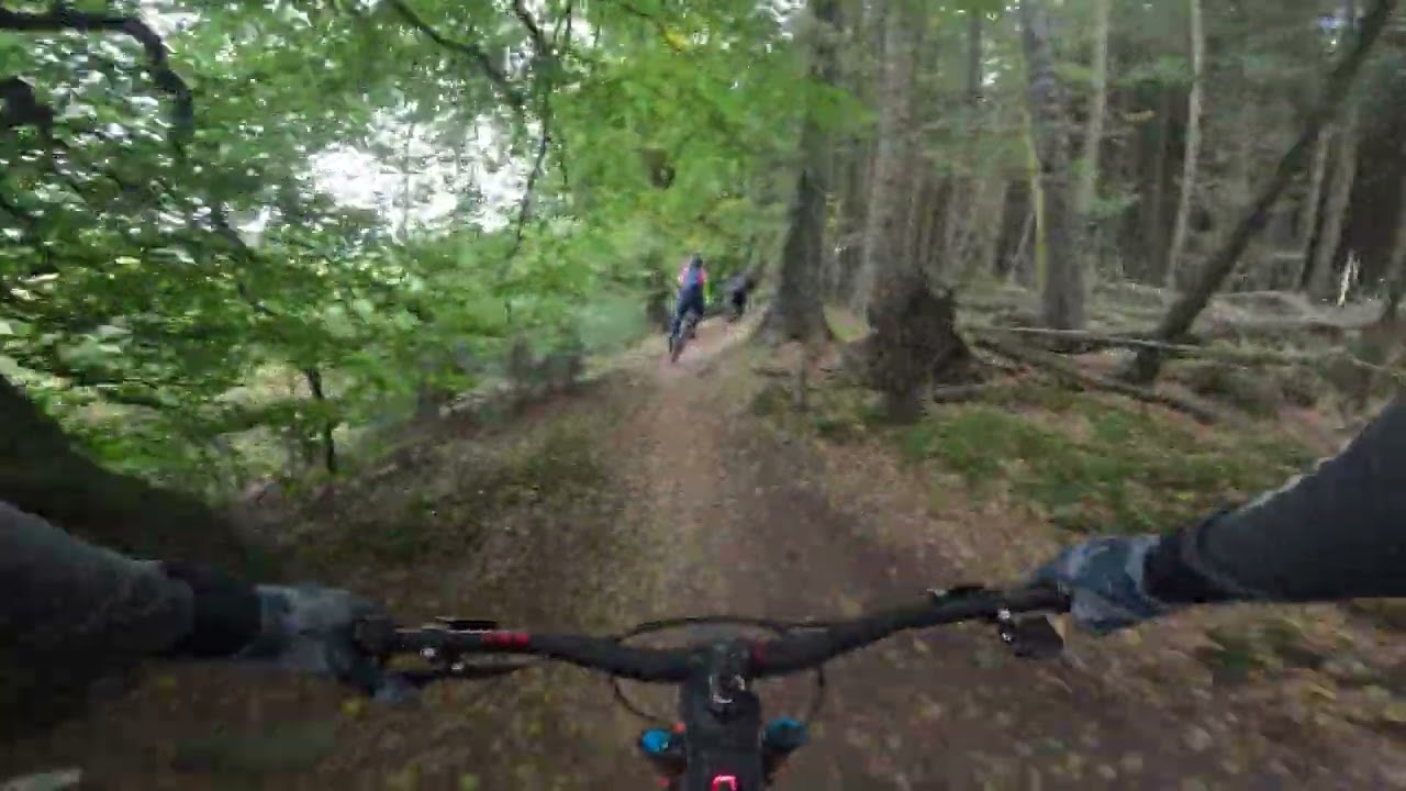 Cwmcarn Forest MTB - Cafall Trail - Dragon Run - 25 09 25