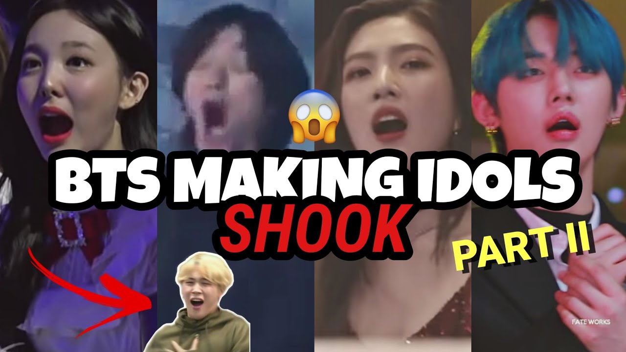 IDOLS SHOOK BECAUSE OF BTS (TXT, TWICE, GOT7, ITZY, SEVENTEEN) PART 2