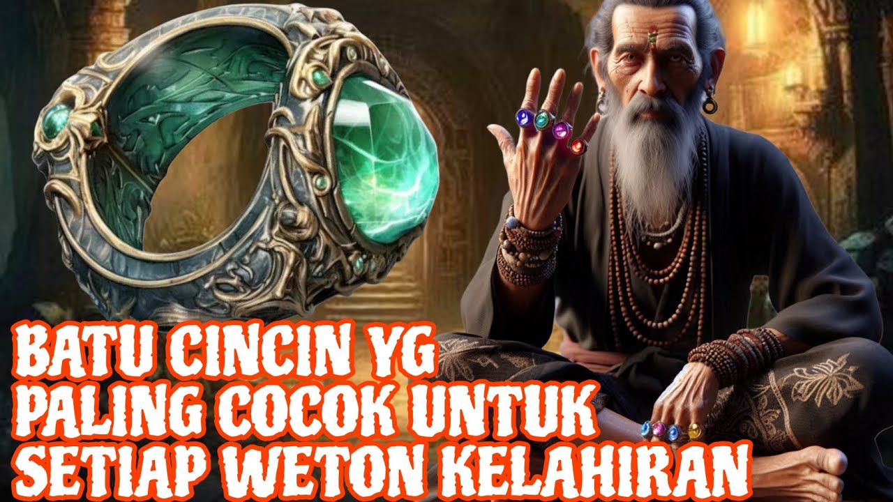 DAYA GAIBMU MENINGKAT 1000x LIPAT‼️_BATU CINCIN PALING SAKTI YANG SELARAS DENGAN WETON KELAHIRAN