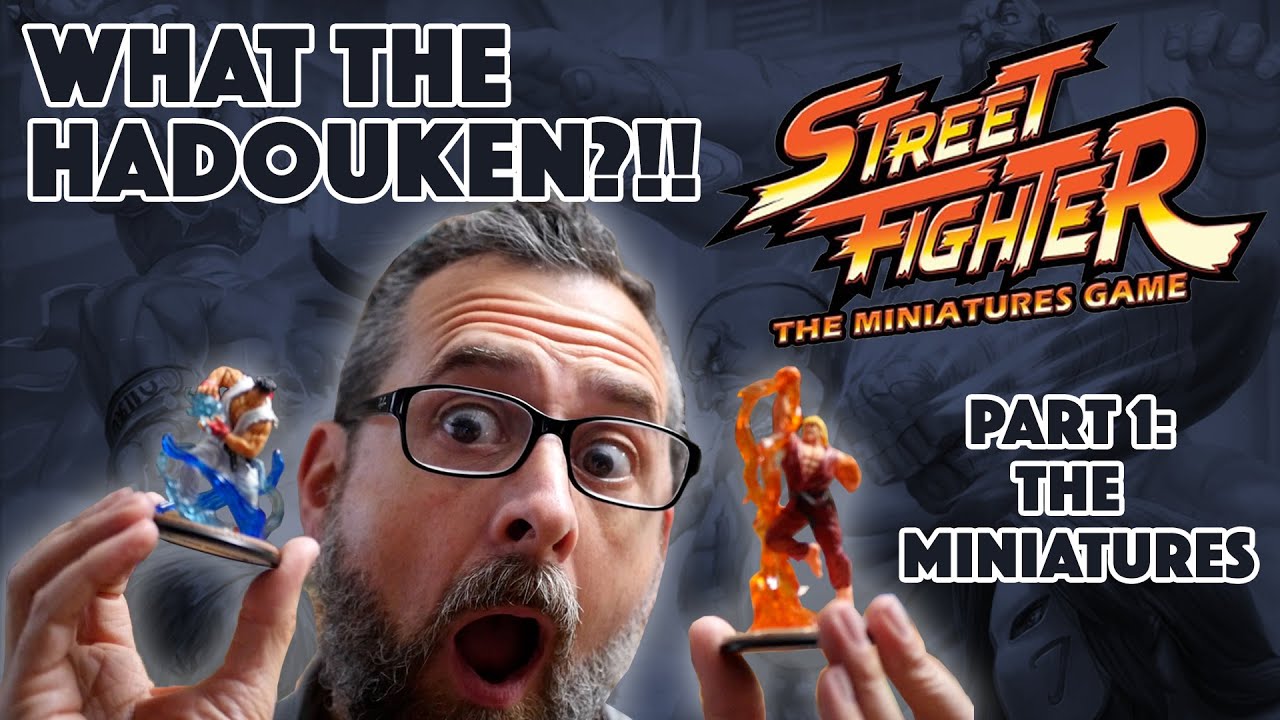 Street Fighter: Игра «Миниатюры» — ЧАСТЬ 1: Миниатюры