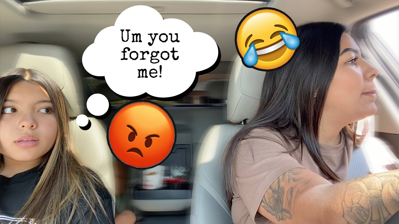 IGNORING MY DAUGHTERS ORDER AT THE DRIVE THRU