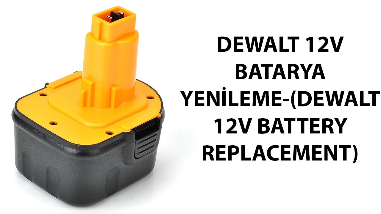 DEWALT 12V BATARYA YENİLEME-(DEWALT 12V BATTERY REPLACEMENT)#restoration #diy #electrician