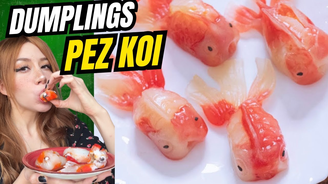 DUMPLING CRISTAL DE PECES KOI