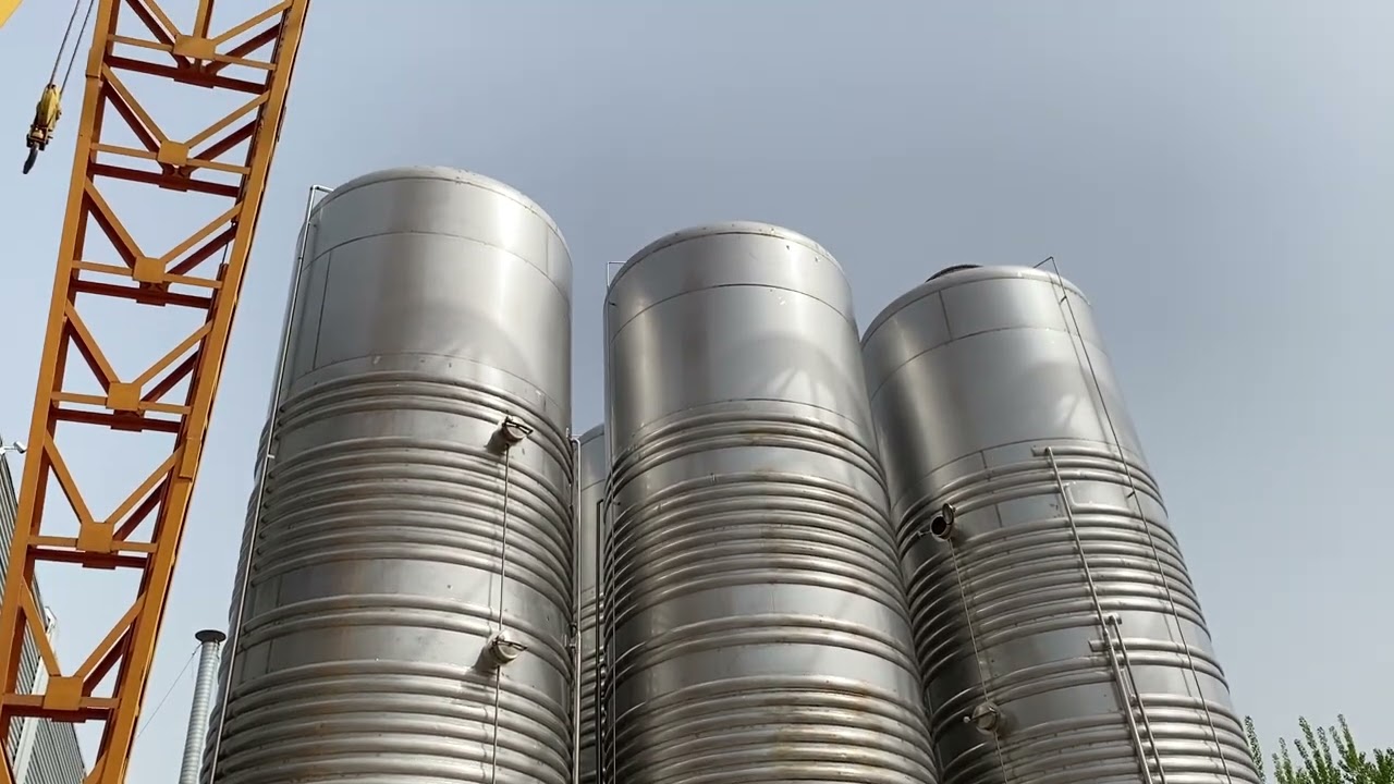 Turnkey Beer Brewing Equipment for an Annual Output of 50,000 Tons / 50,000 KL Made From Tiantai