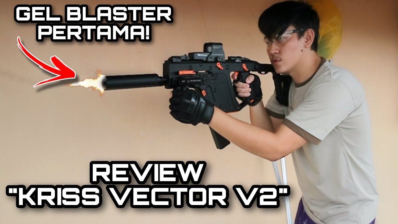 LEHUI KRISS VECTOR V2 WATER GEL BLASTER WGB | [REVIEW & SHOOTING TEST INDONESIA]