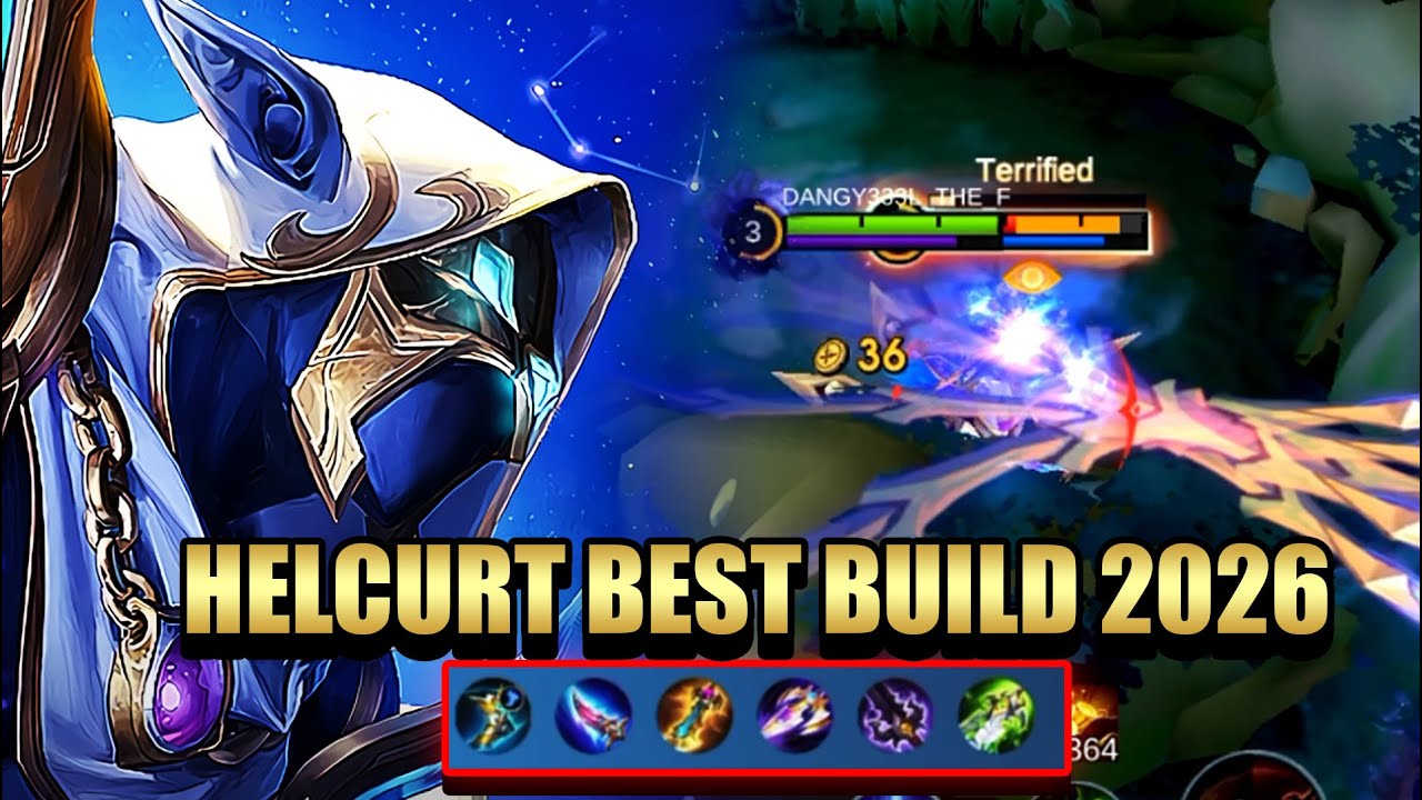 HELCURT BEST BUILD & EMBLEM 2026! ⚡💀 DOMINATE EVERY GAME!