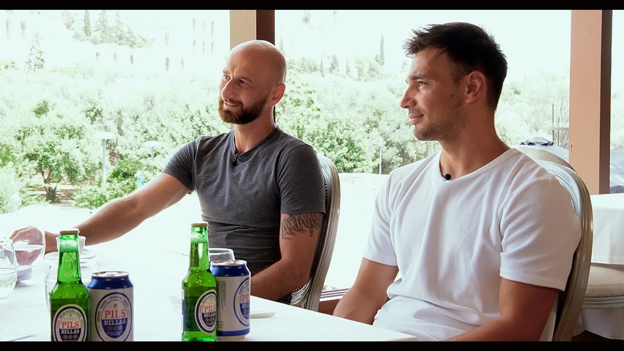 Οι Νίνης και Δημήτρης Παπαδόπουλος για το ξεκίνημά τους στην Εθνική ανδρών | 2/7/2021 | OPEN TV