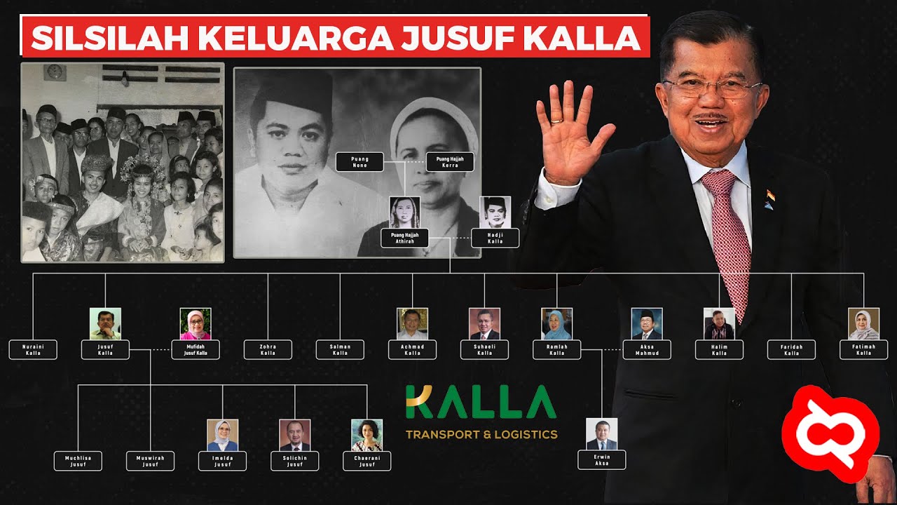 Politisi dan Pengusaha Tersohor di Indonesia! Silsilah Keluarga Jusuf Kalla Mantan Wakil Presiden RI