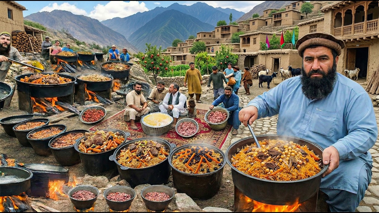 The Biggest Wedding Ceremony in Afghanistan | Traditional Wedding Cooking & Amazing Feast