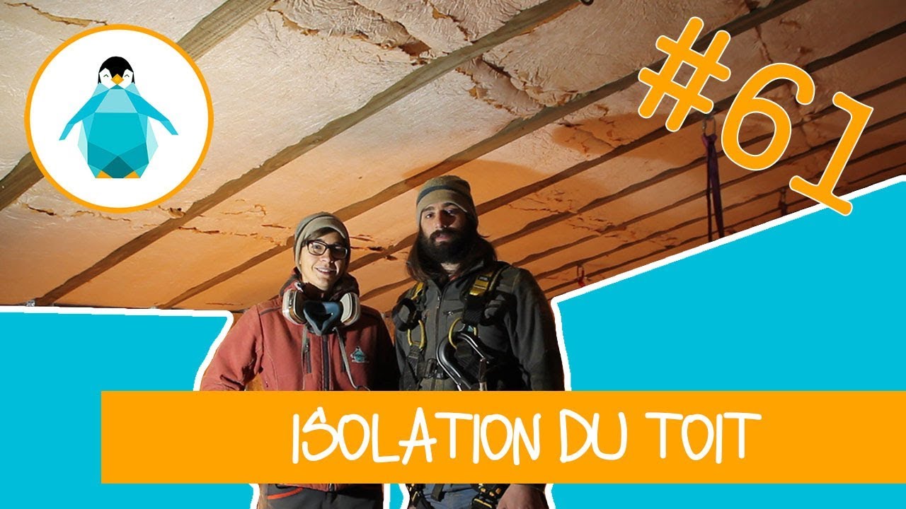 Isolation thermique du toit en fibre de bois - LPMDP #61