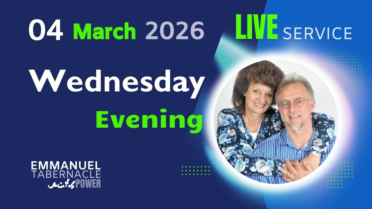 04 Mar 2026: Wed Evening Live Service