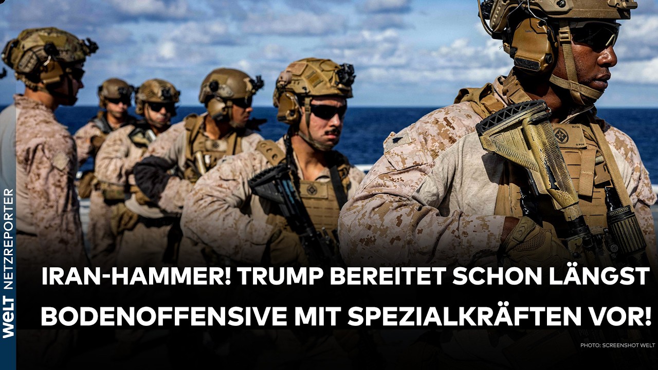 IRAN-KRIEG: Paukenschlag! Donald Trump bereitet schon l&auml;ngst Bodenoffensive mit Spezialkr&auml;ften vor!